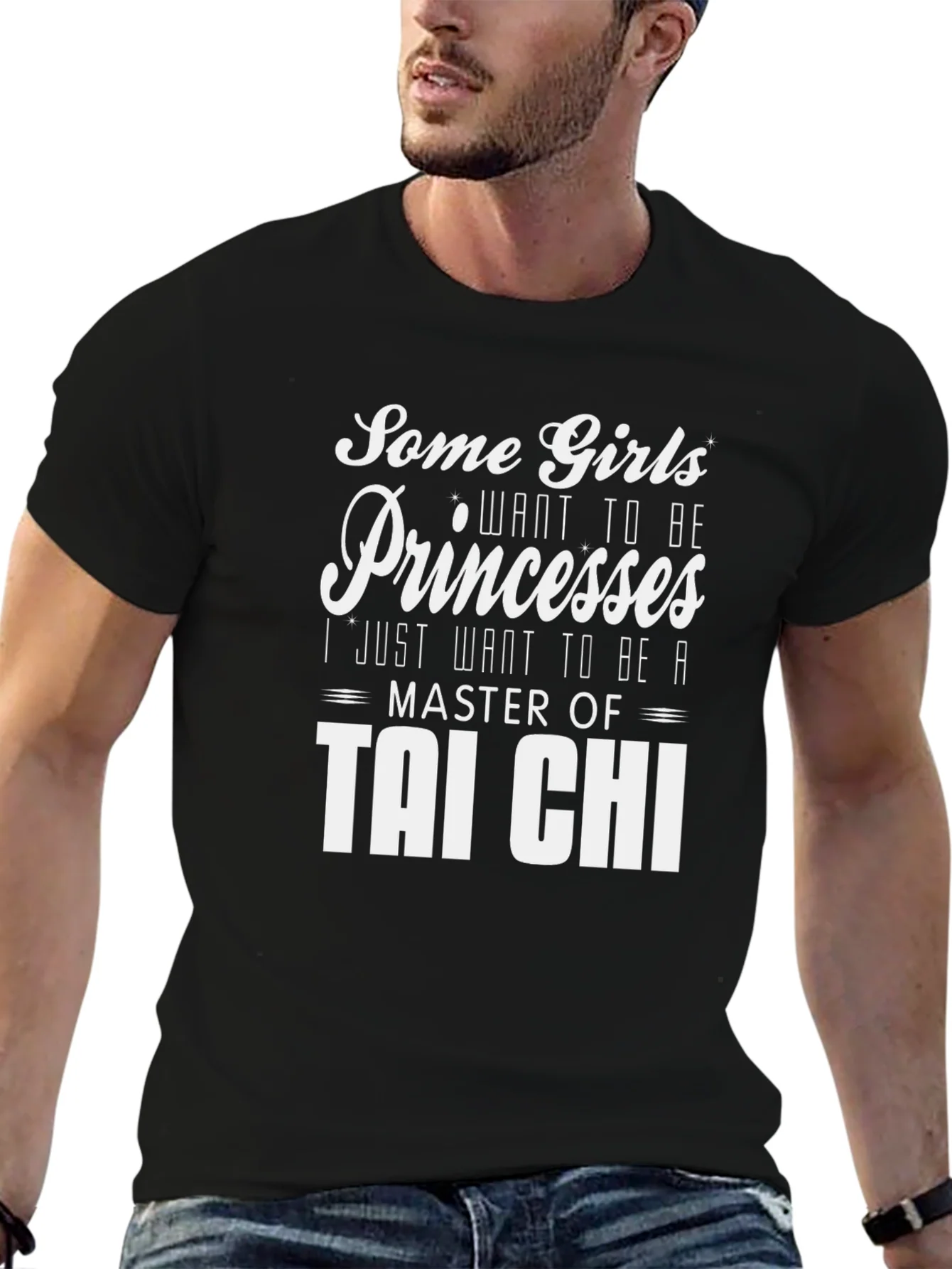 Tai Chi Master Black T-Shirt