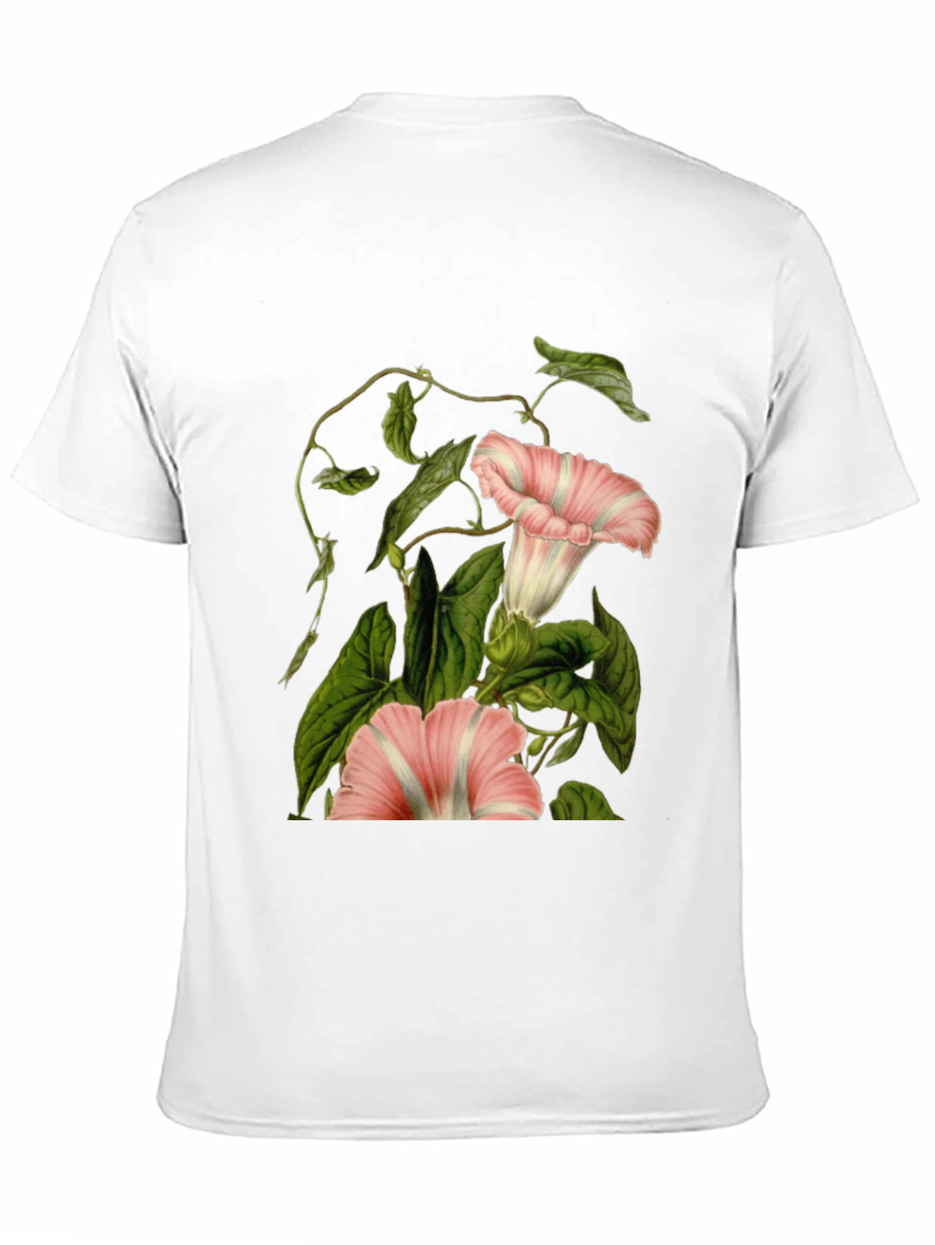 Floral Graphic Black T-Shirt