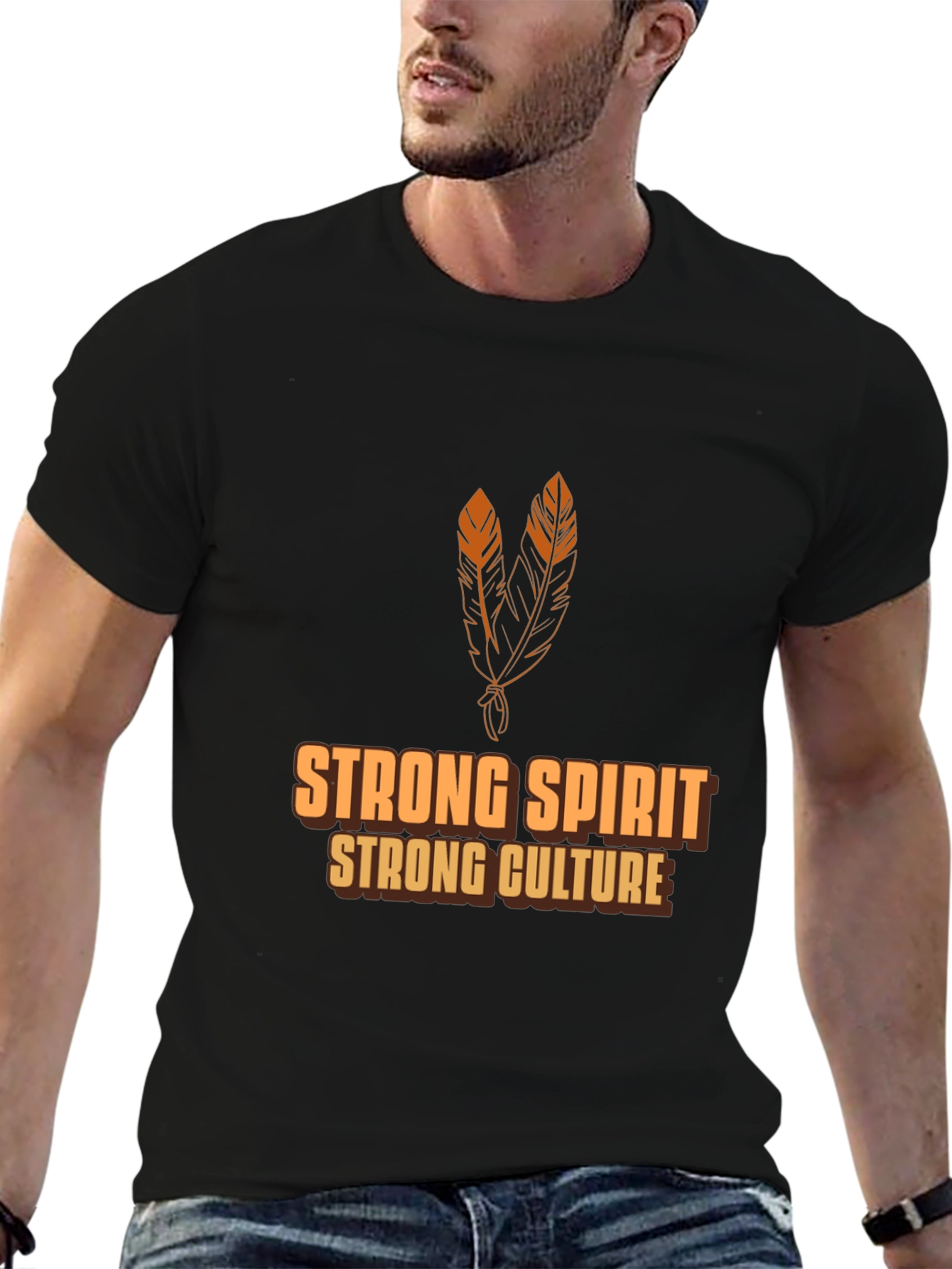 Strong Spirit Strong Culture Graphic Tee