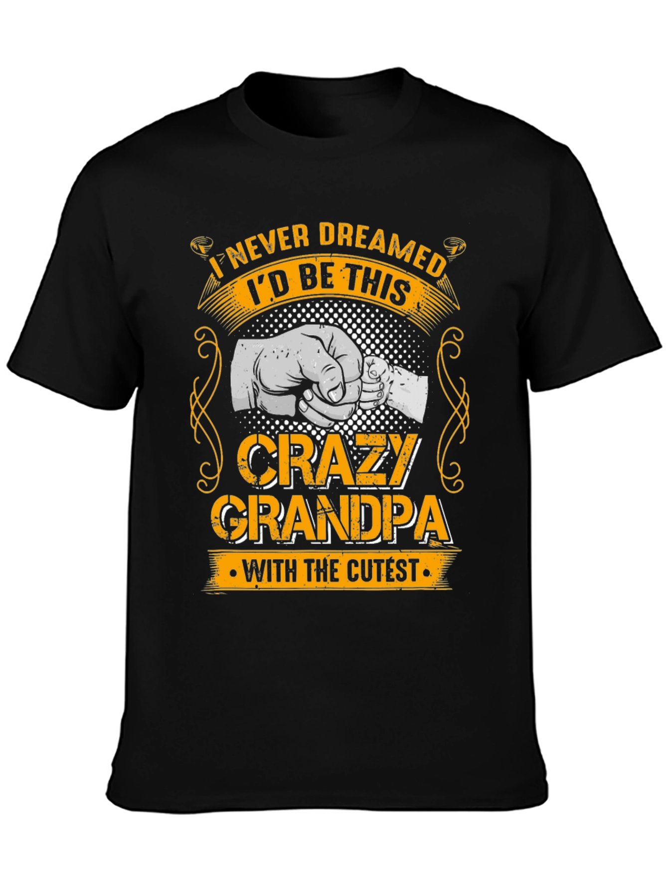 Crazy Grandpa T-Shirt: Cutest Grandkids