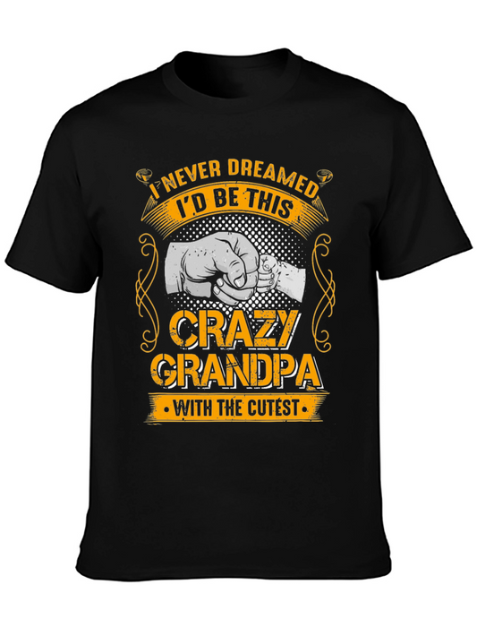 Crazy Grandpa T-Shirt: Cutest Grandkids