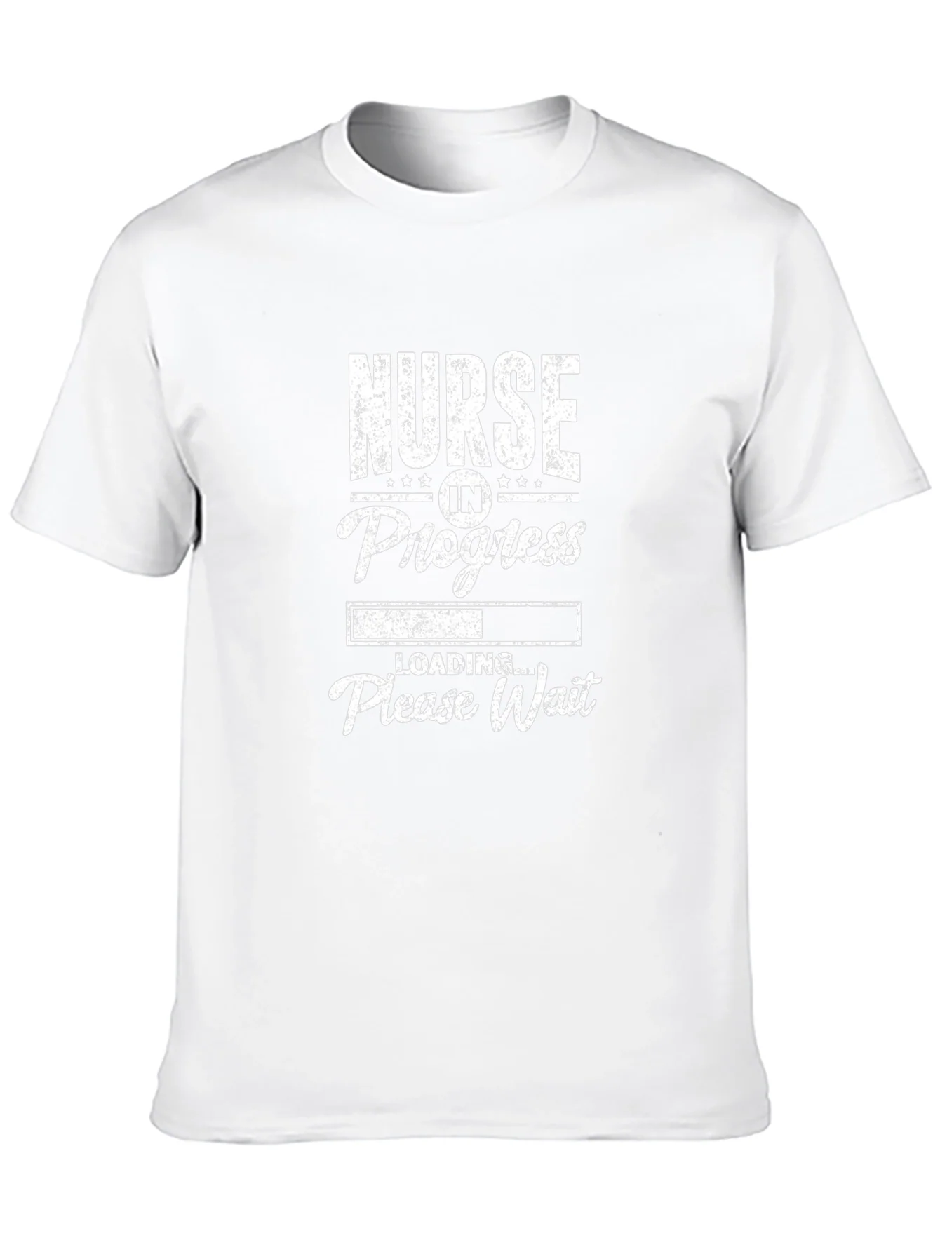 Nurse in Progress Funny Graphic T-Shirt