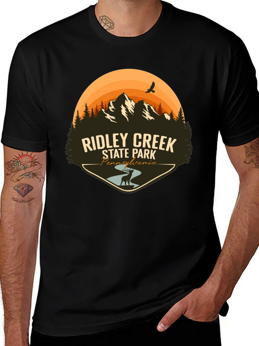 Ridley Creek State Park Black T-Shirt