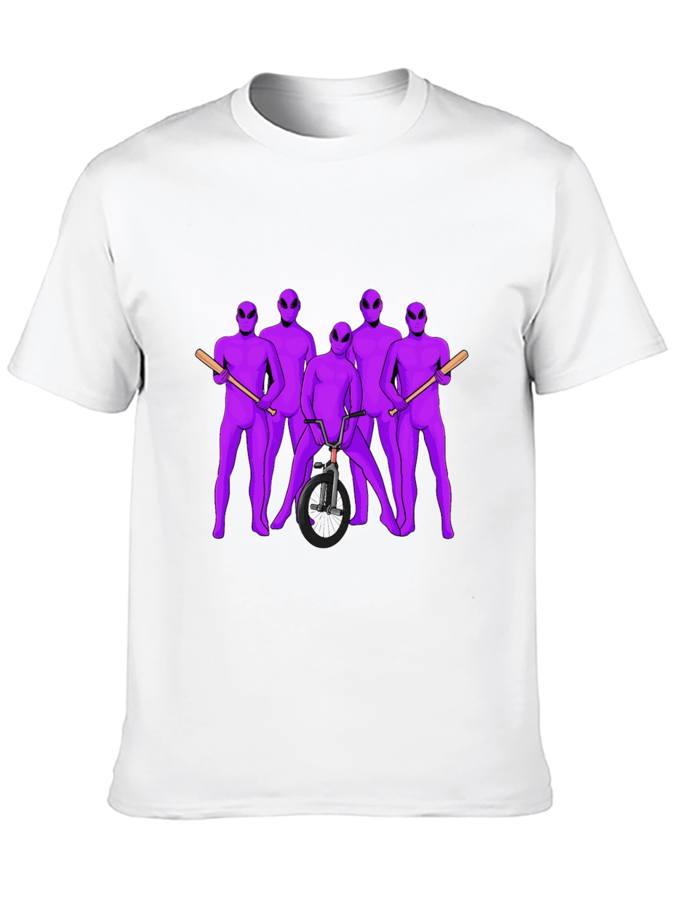 Alien Gangster Graphic T-Shirt - Mens Black Tee