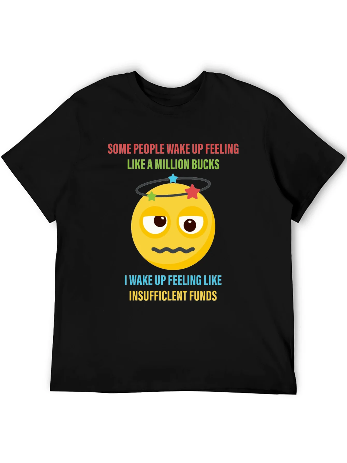 Funny Insufficient Funds Emoji T-Shirt