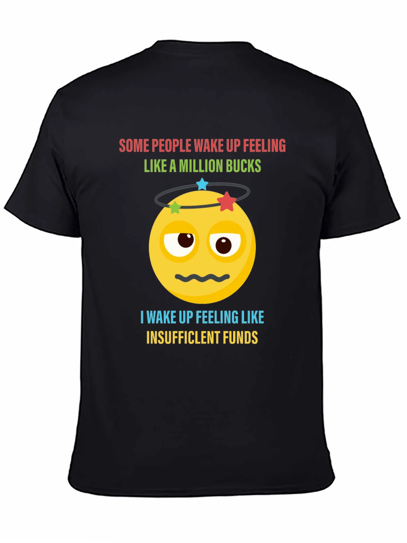 Funny Insufficient Funds Emoji T-Shirt