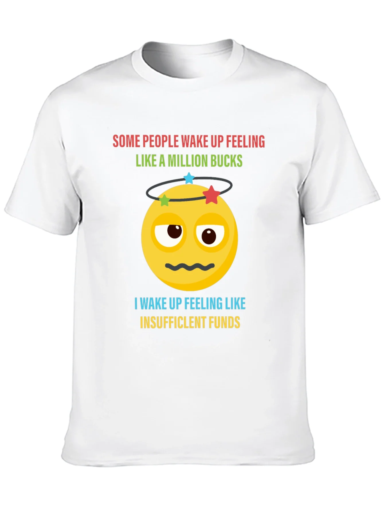 Funny Insufficient Funds Emoji T-Shirt