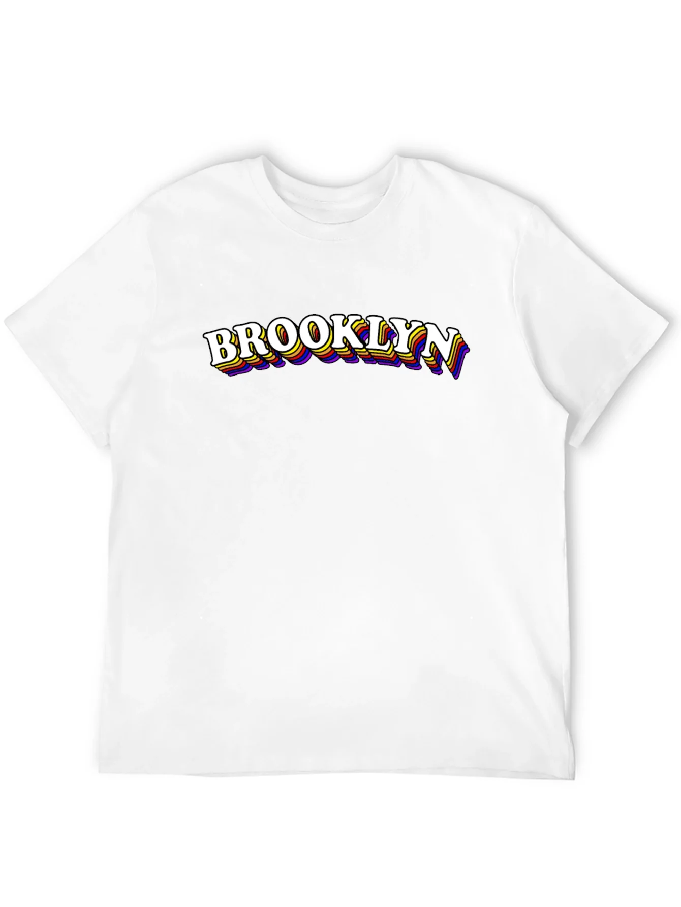 Brooklyn Retro Graphic Tee - Black