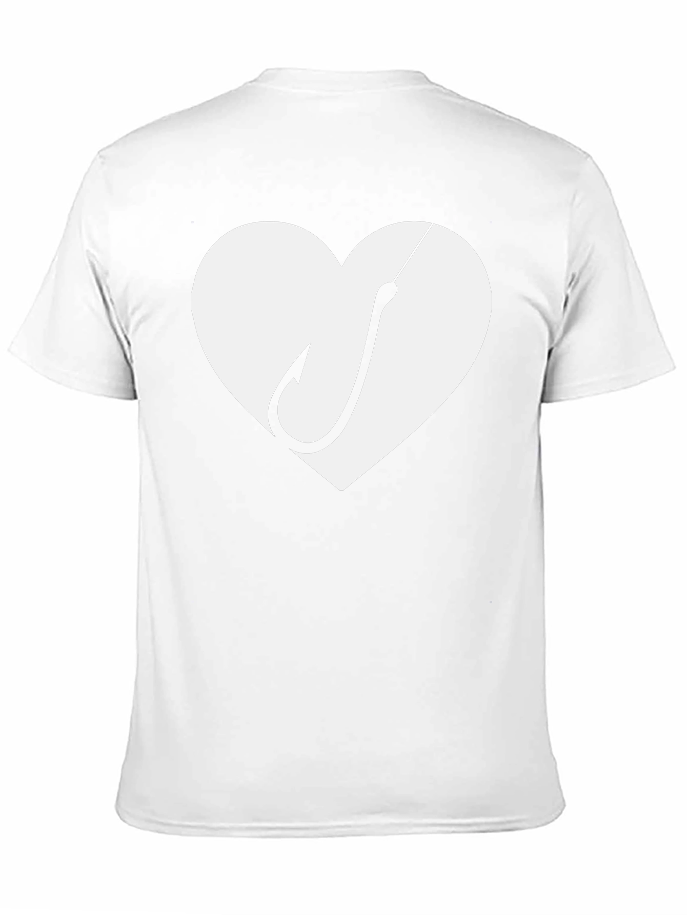 Heart Hook Fishing T-Shirt - Perfect Catch!