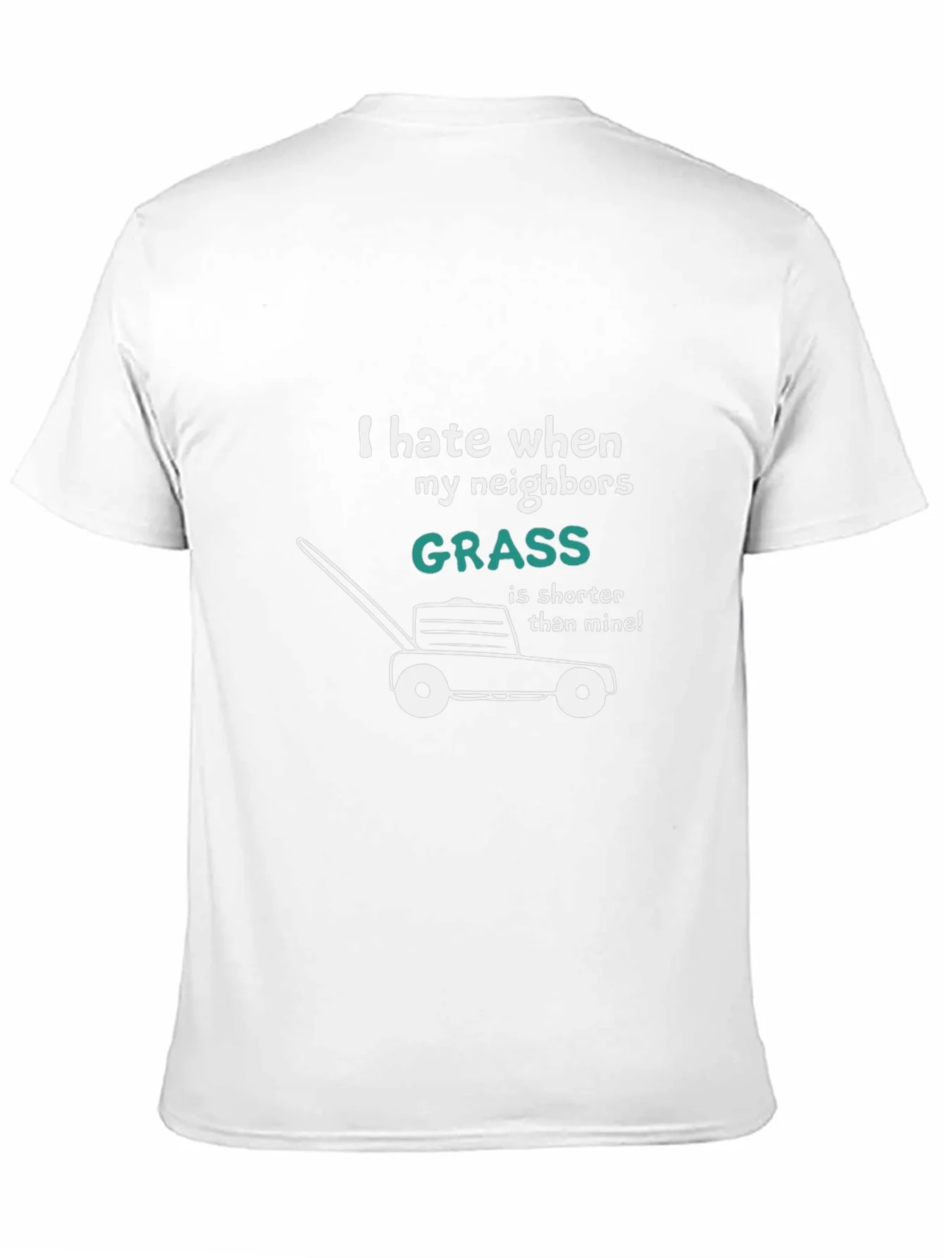 Funny Lawn Care T-Shirt - Grass Envy