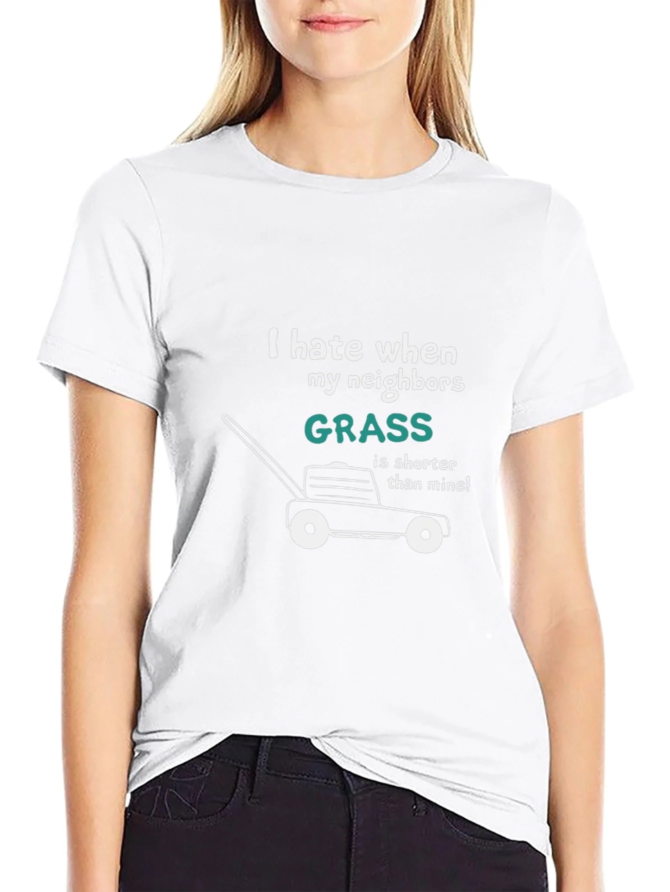 Funny Lawn Care T-Shirt - Grass Envy