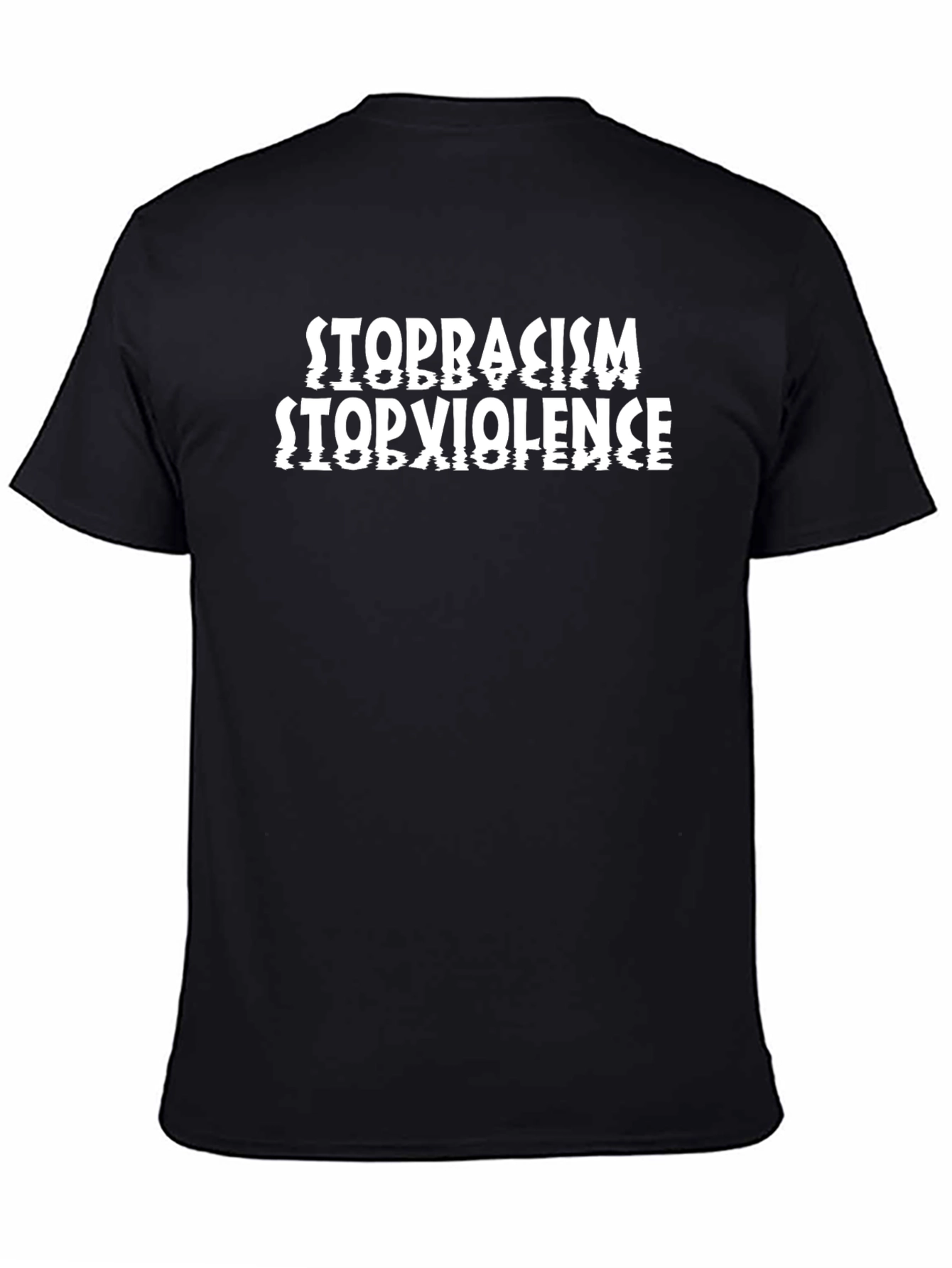 Stop Racism Stop Violence Graphic Tee