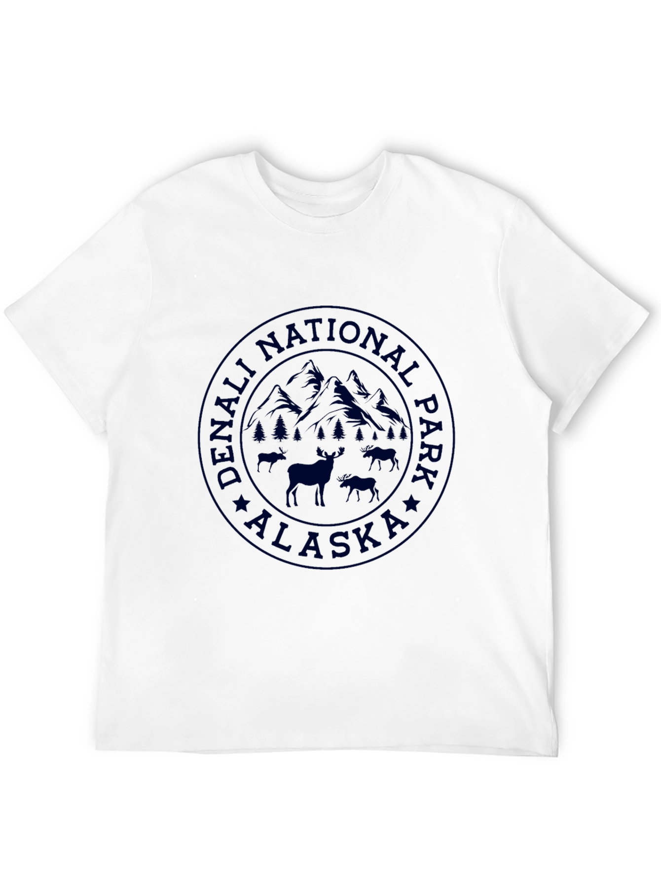 Denali National Park Alaska Graphic T-Shirt