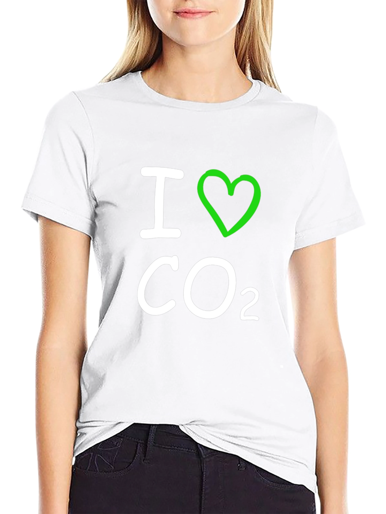 I Heart CO2 T-Shirt - Science Humor Tee