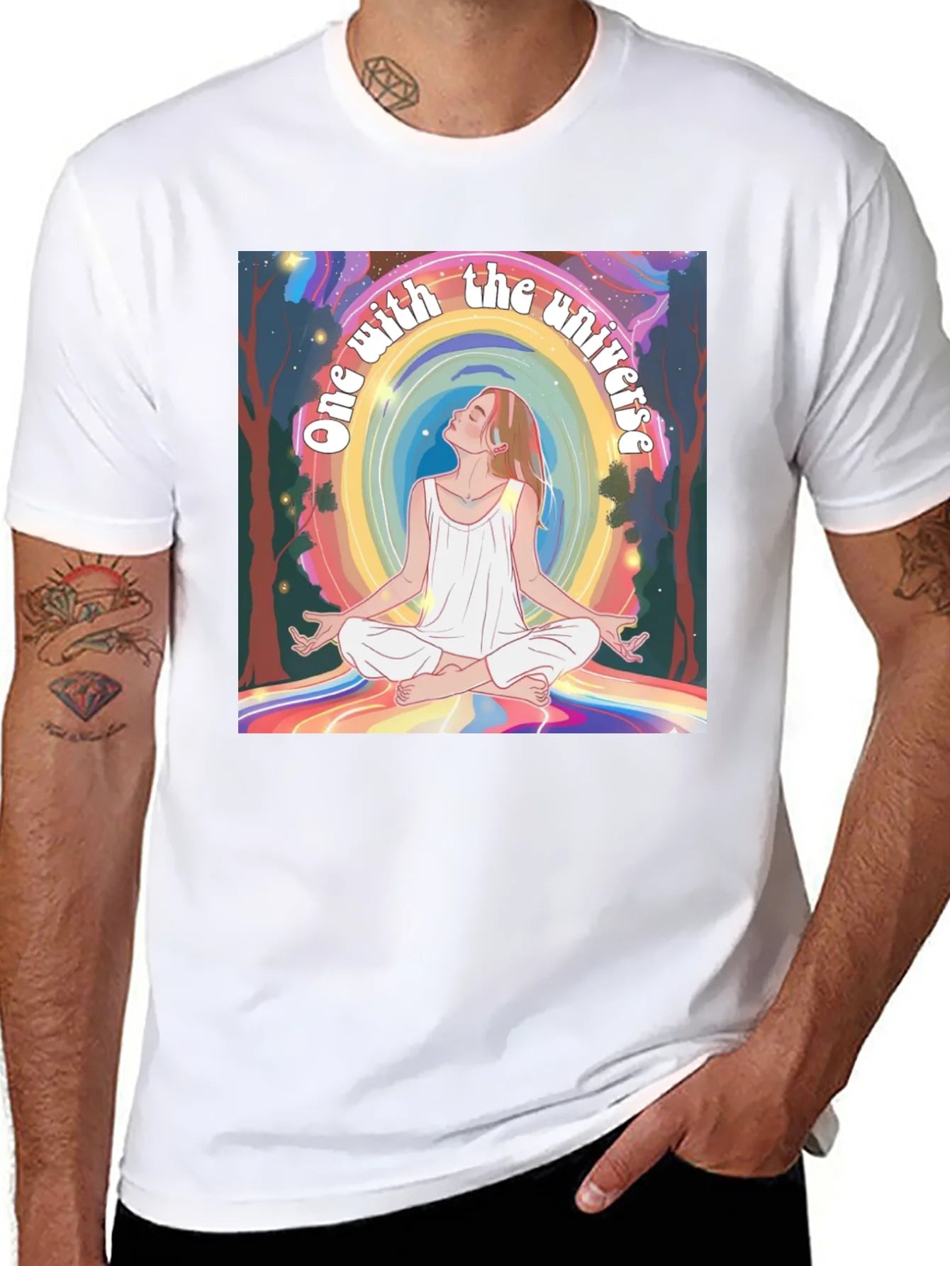 Universe Within T-Shirt - Relaxed Fit Cotton Tee