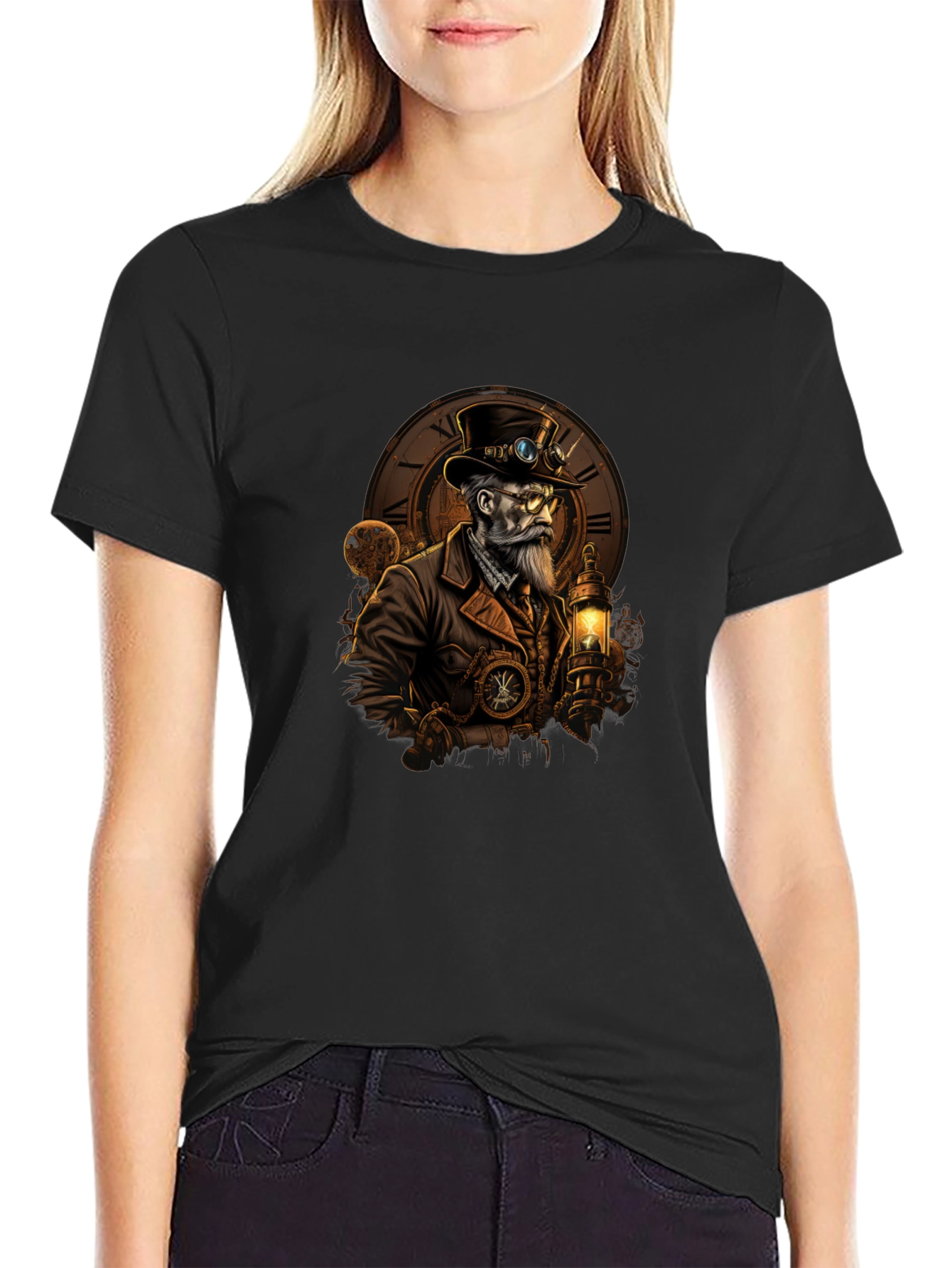 Steampunk Gentleman Graphic Tee