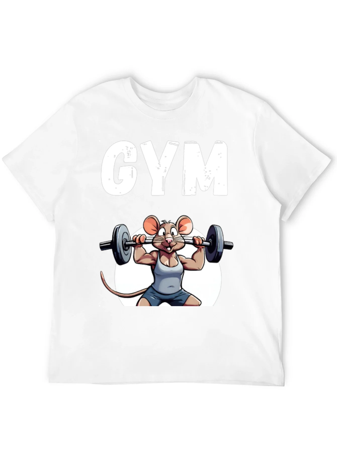 Funny Mouse Gym T-Shirt