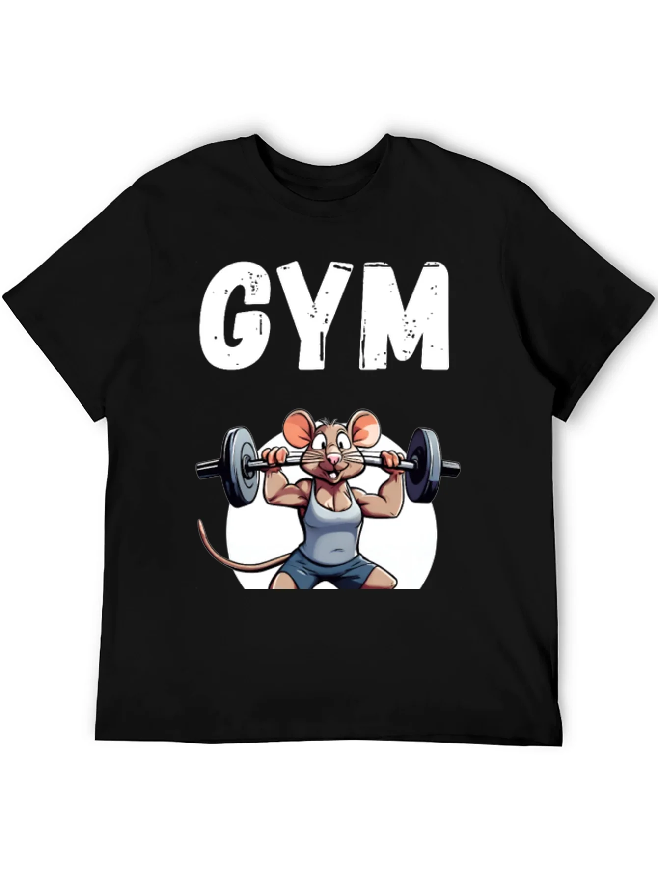 Funny Mouse Gym T-Shirt