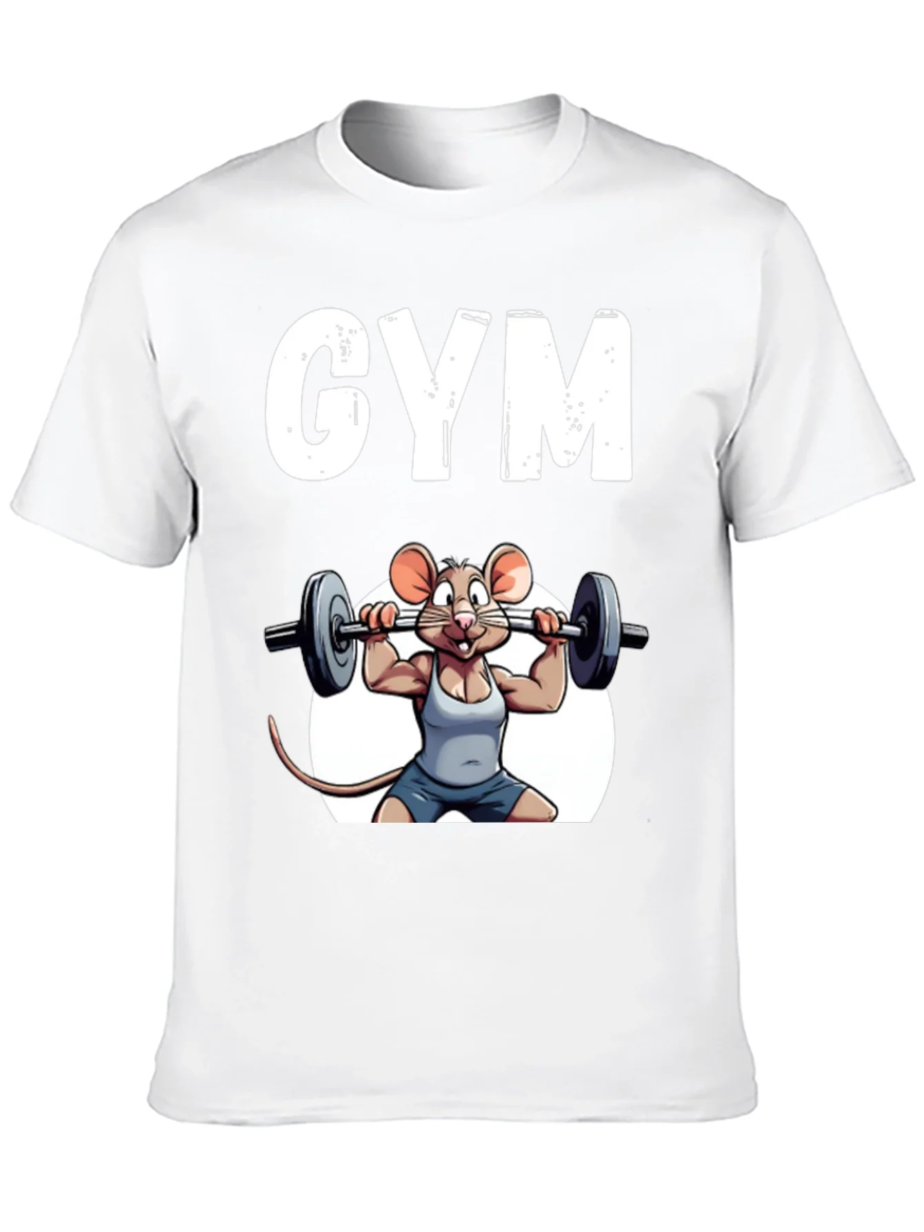 Funny Mouse Gym T-Shirt