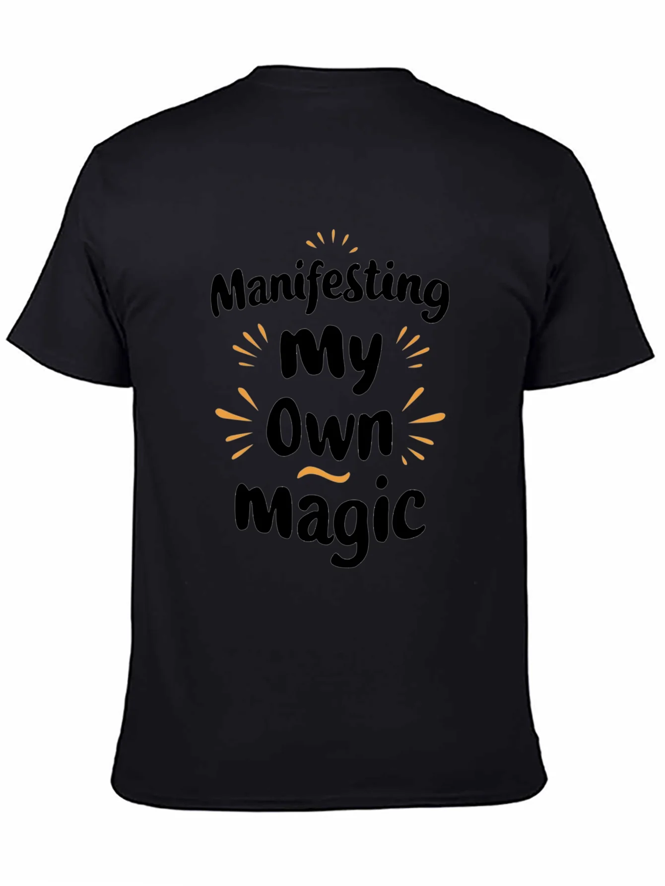 Manifesting My Own Magic Graphic Tee - Black
