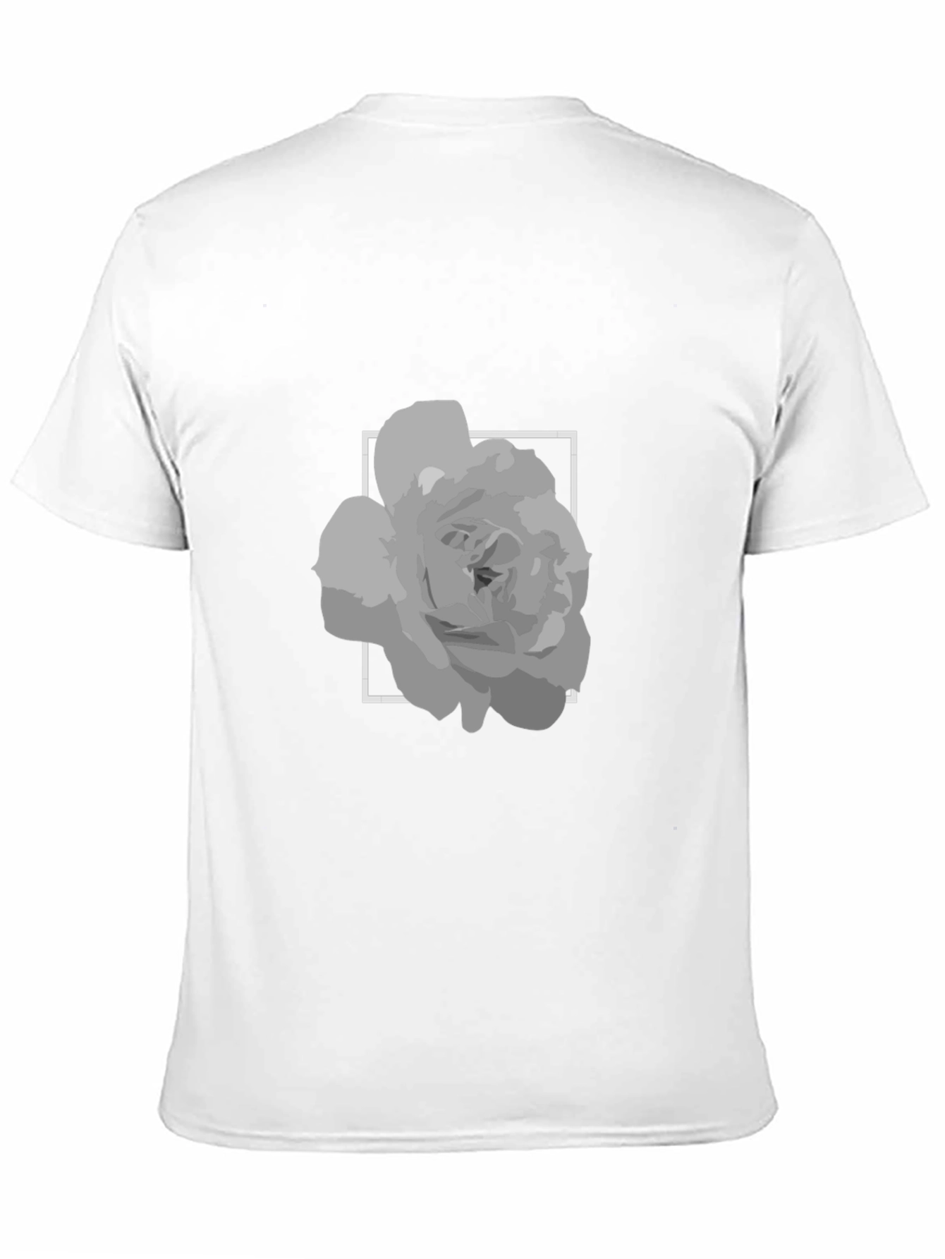 Rose in Square Graphic Tee