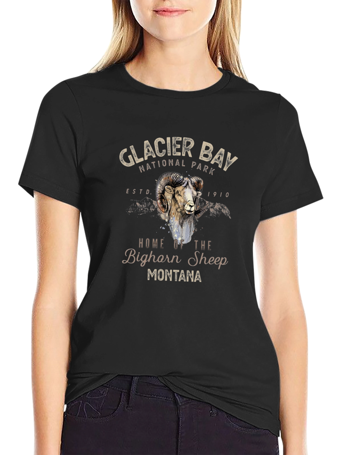 Glacier Bay National Park Bighorn Sheep T-Shirt