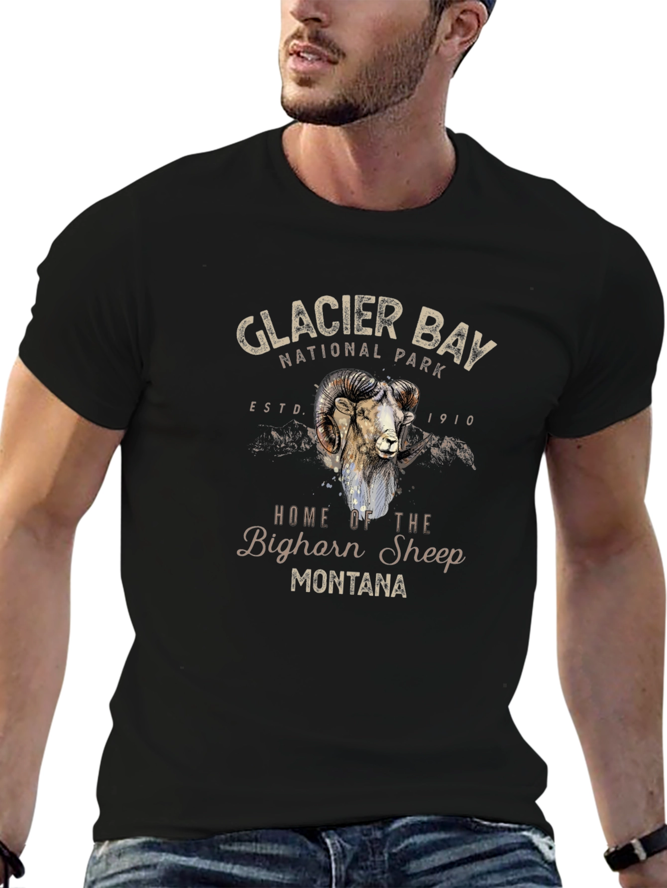 Glacier Bay National Park Bighorn Sheep T-Shirt