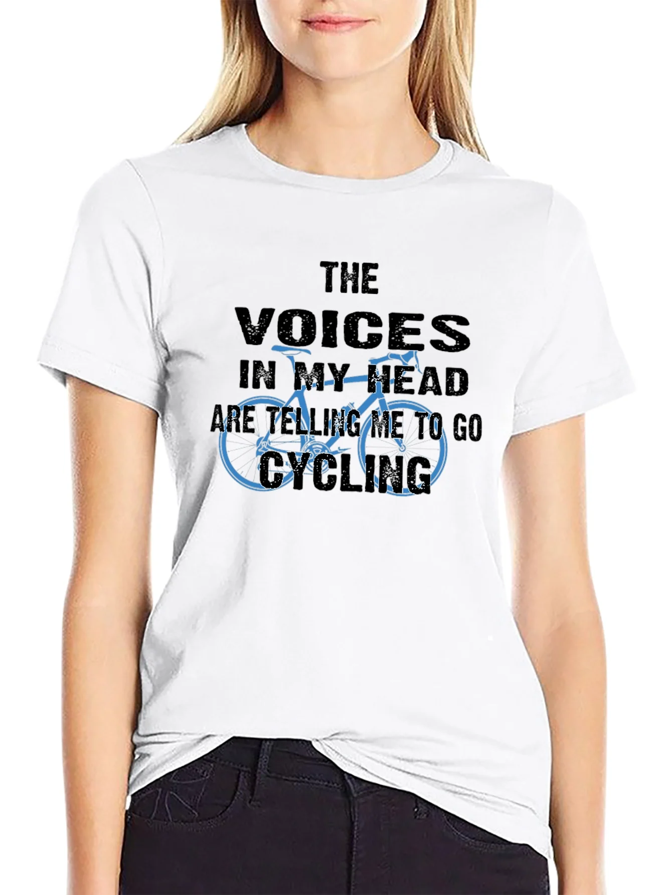 Cycling Enthusiast T-Shirt: The Voices In My Head