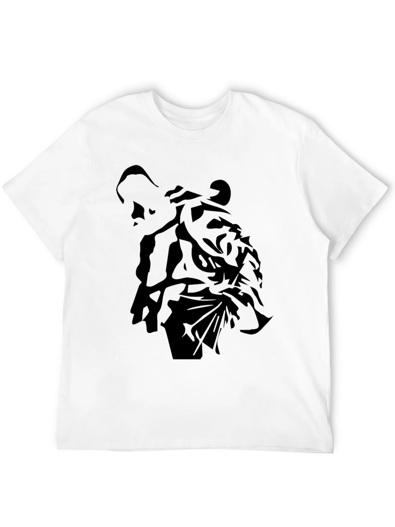 Graphic Print Black T-Shirt - Stylish Casual Wear