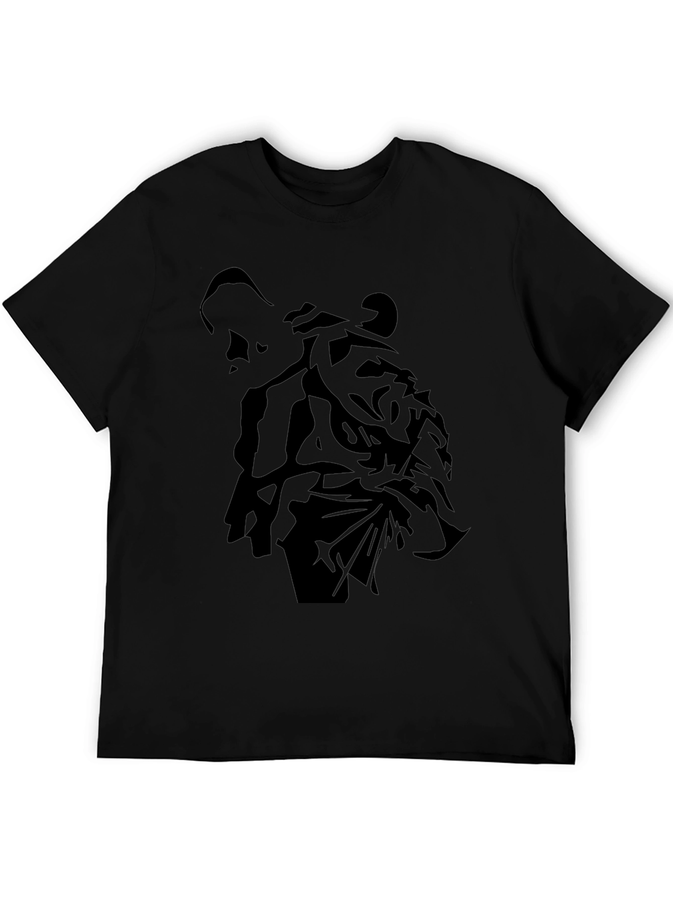 Graphic Print Black T-Shirt - Stylish Casual Wear