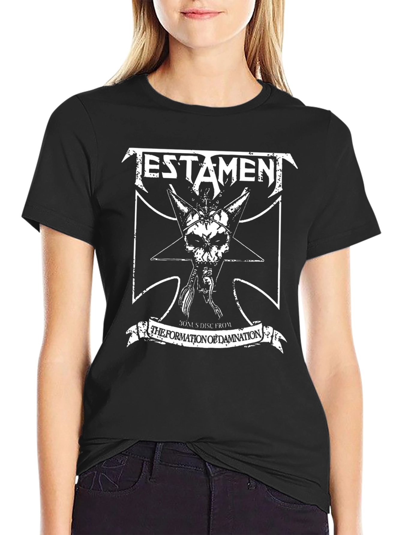 Testament Formation of Damnation Black T-Shirt