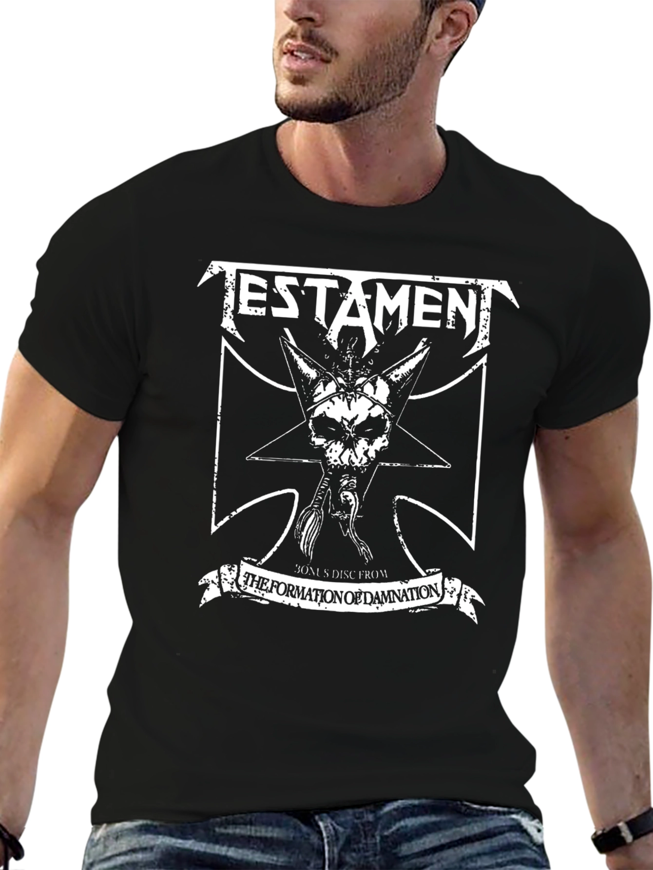 Testament Formation of Damnation Black T-Shirt