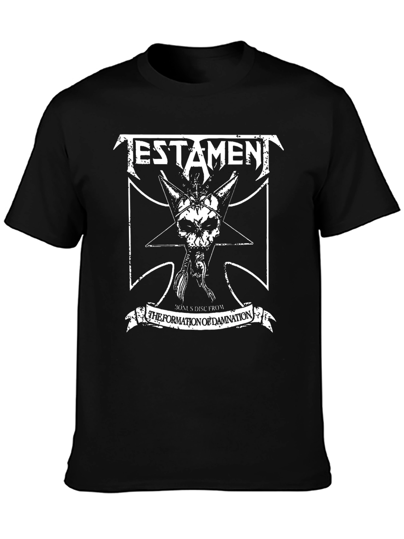 Testament Formation of Damnation Black T-Shirt