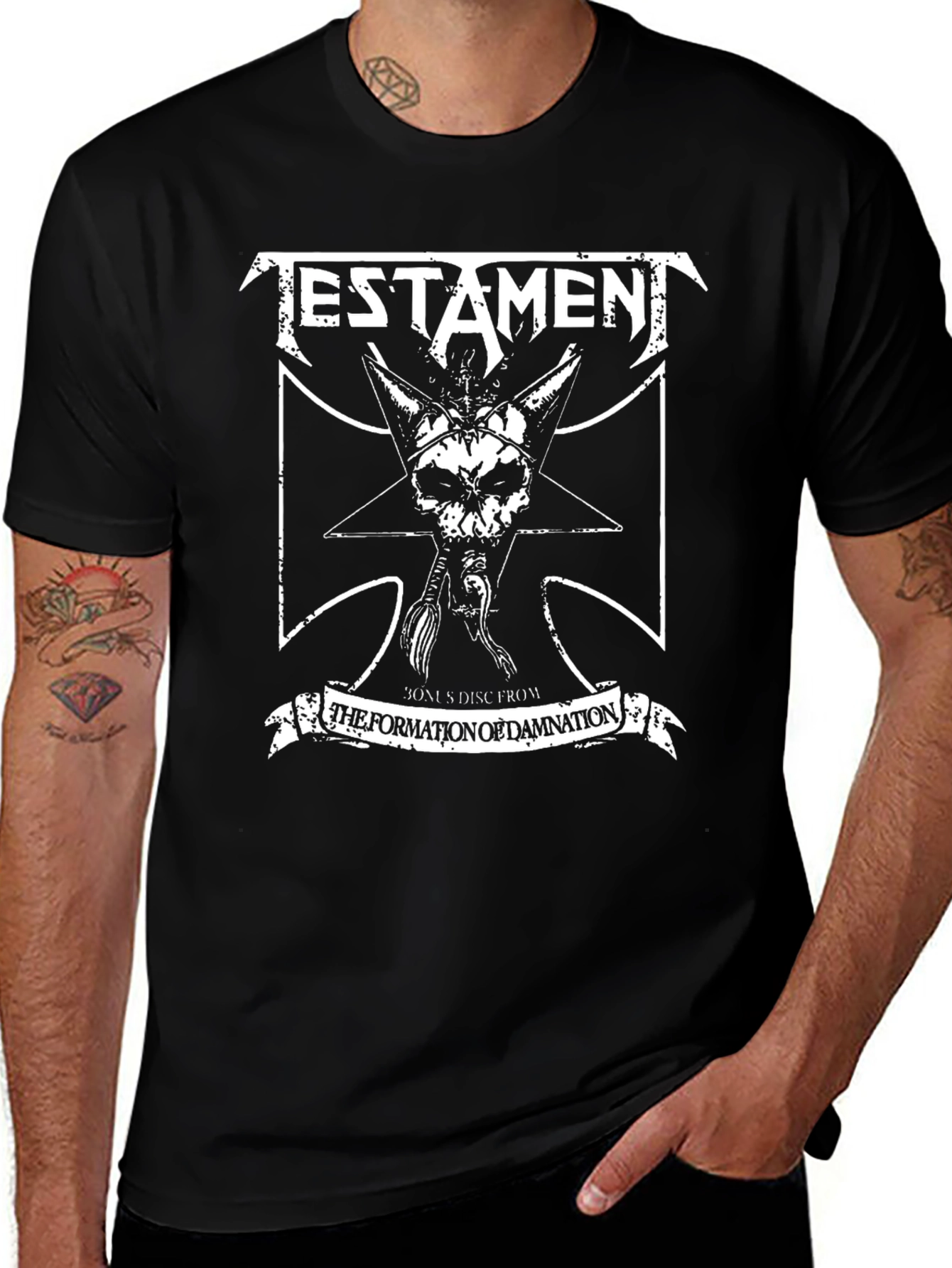 Testament Formation of Damnation Black T-Shirt