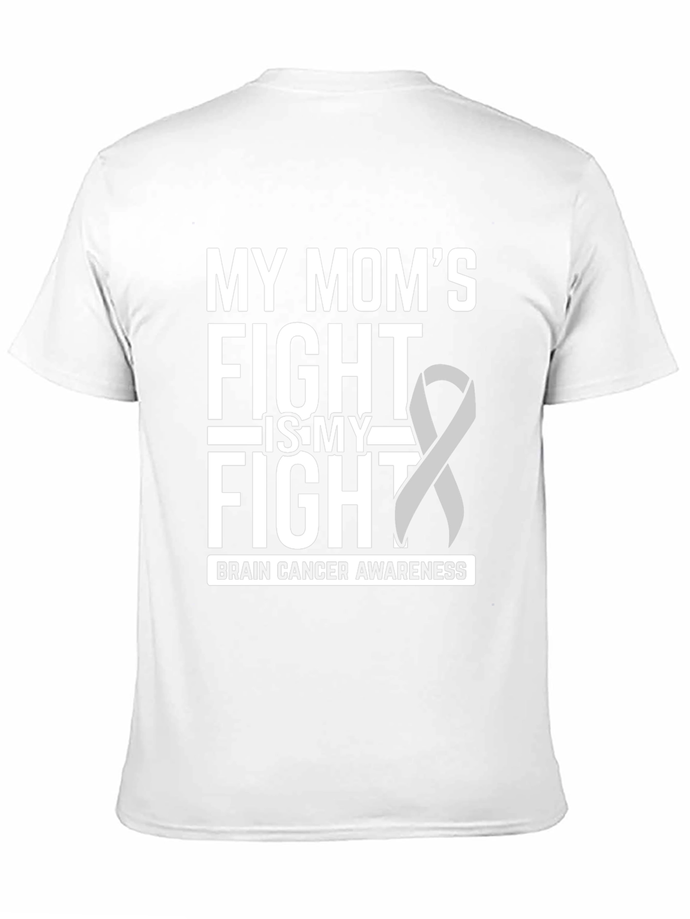 Brain Cancer Awareness T-Shirt - Moms Fight