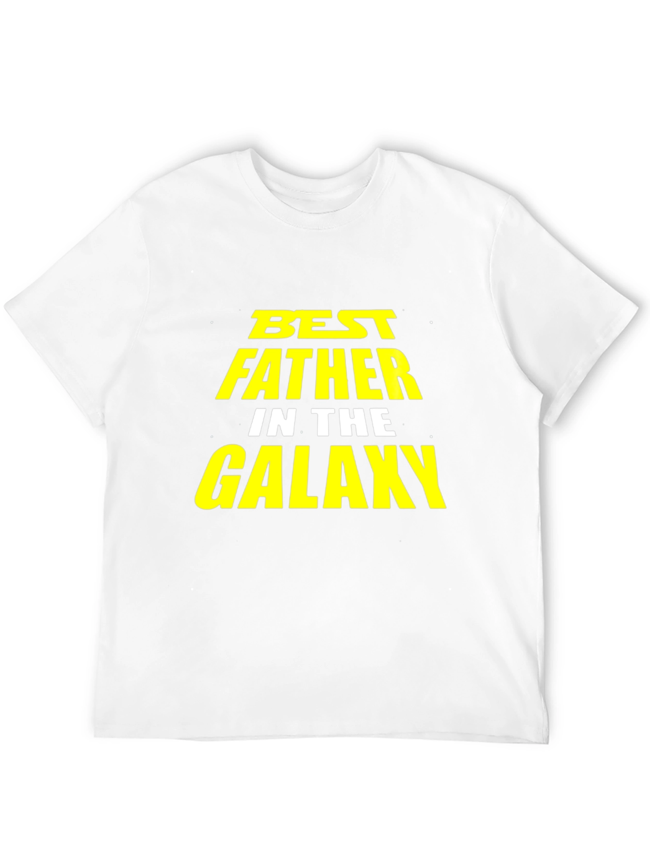 Best Father in the Galaxy T-Shirt - Black