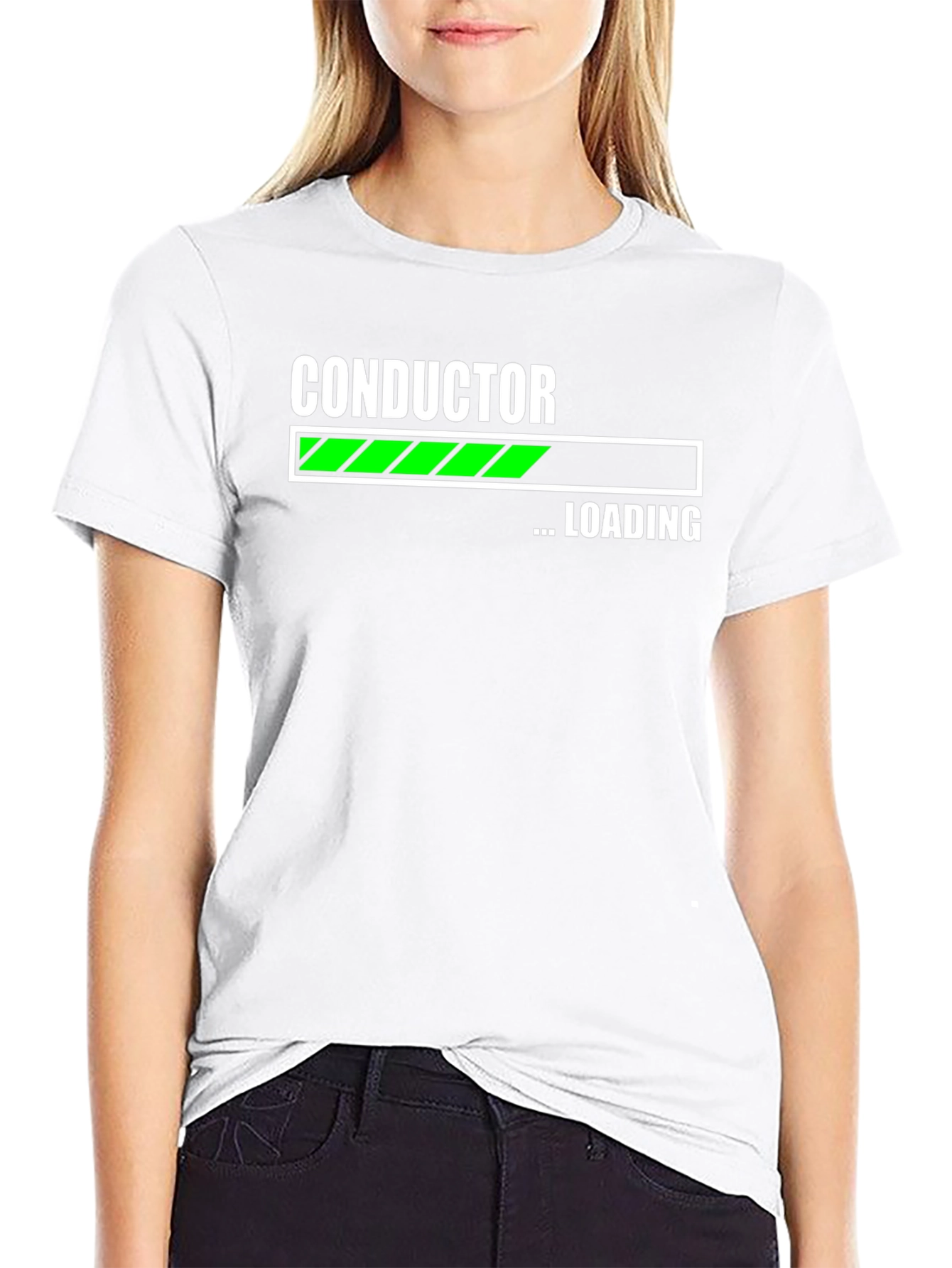 Conductor Loading T-Shirt - Train Enthusiast Apparel