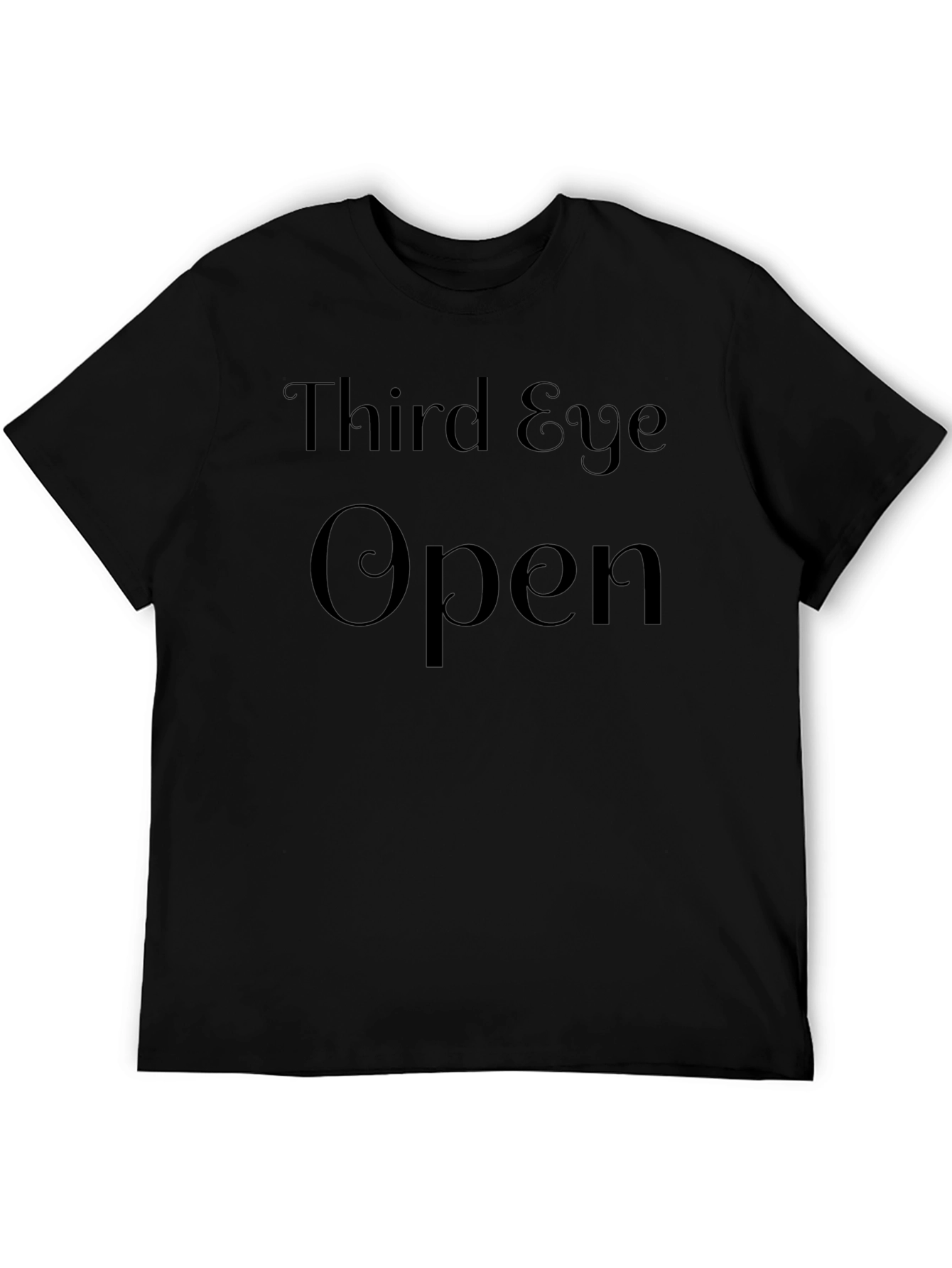 Third Eye Open Graphic Tee - Black