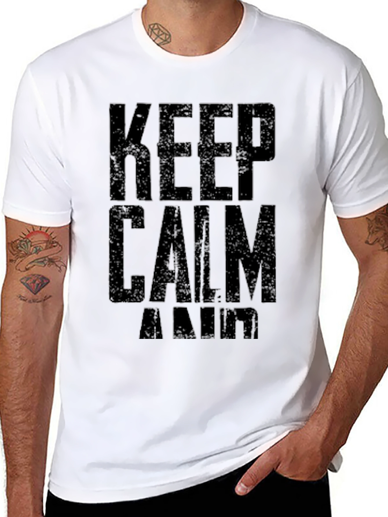 Keep Calm Graphic Tee