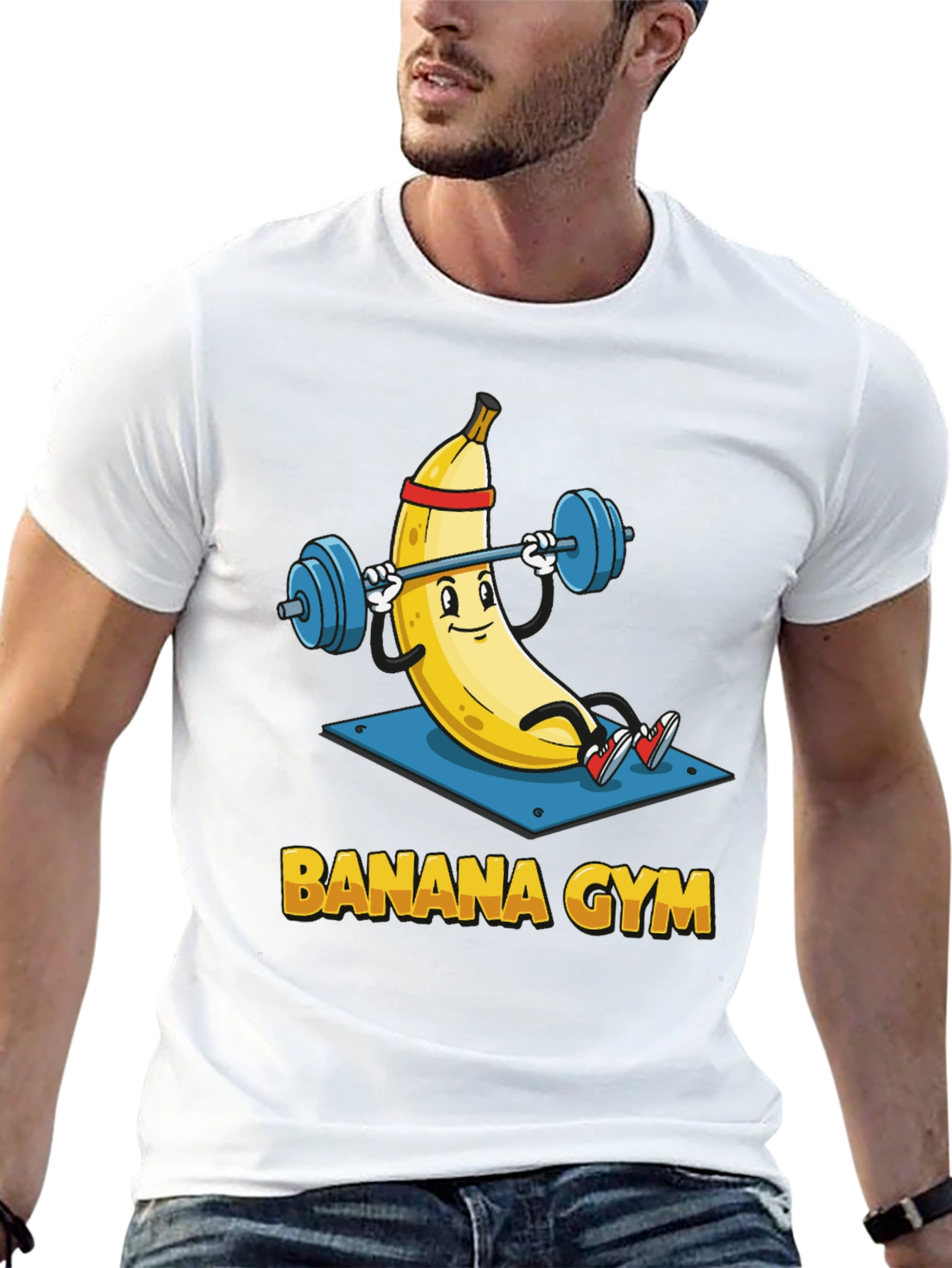 Banana Gym T-Shirt - Funny Workout Apparel