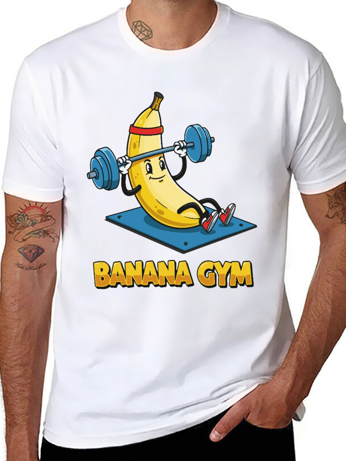 Banana Gym T-Shirt - Funny Workout Apparel