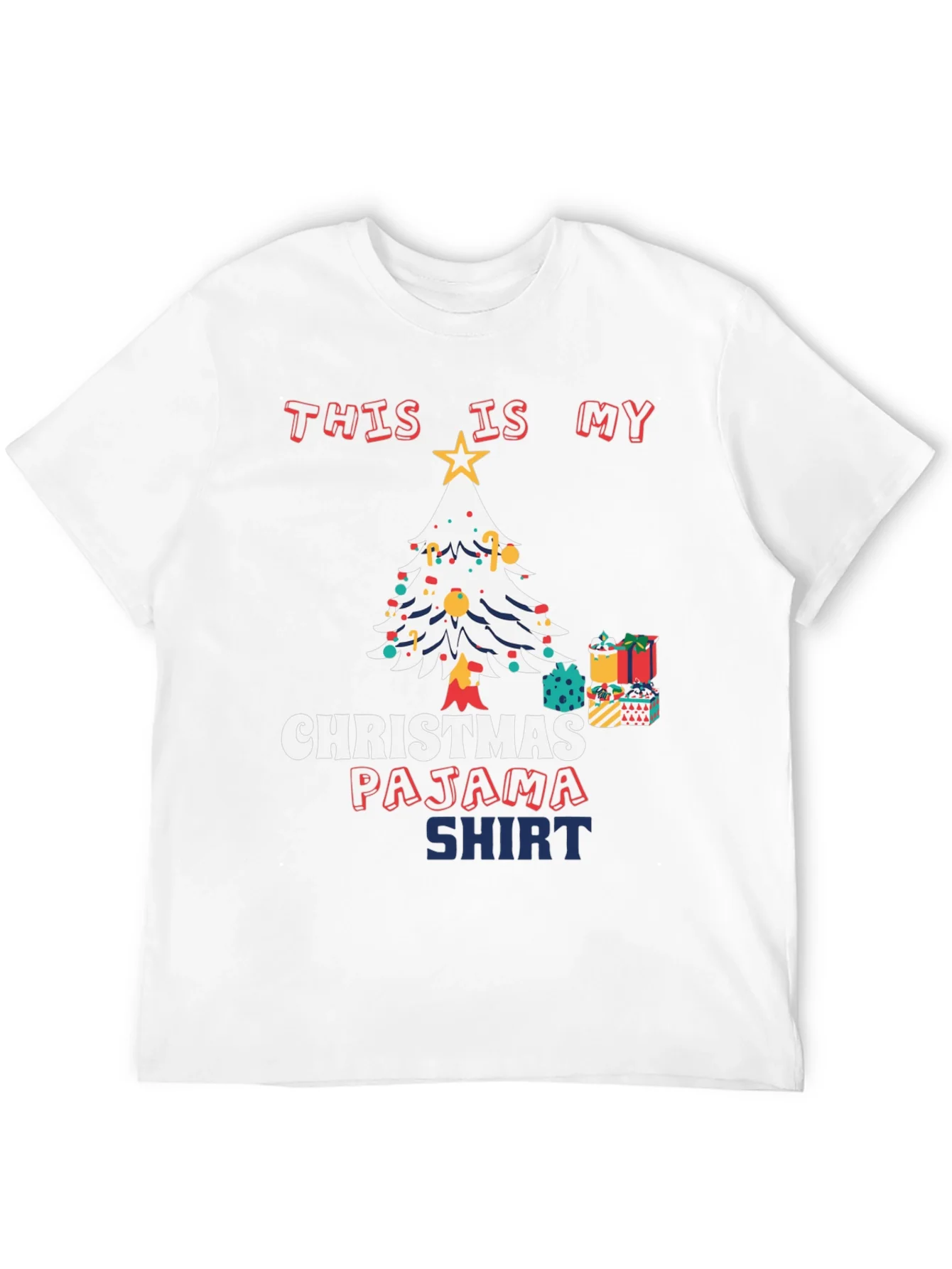 Christmas Pajama Shirt - Holiday Tee