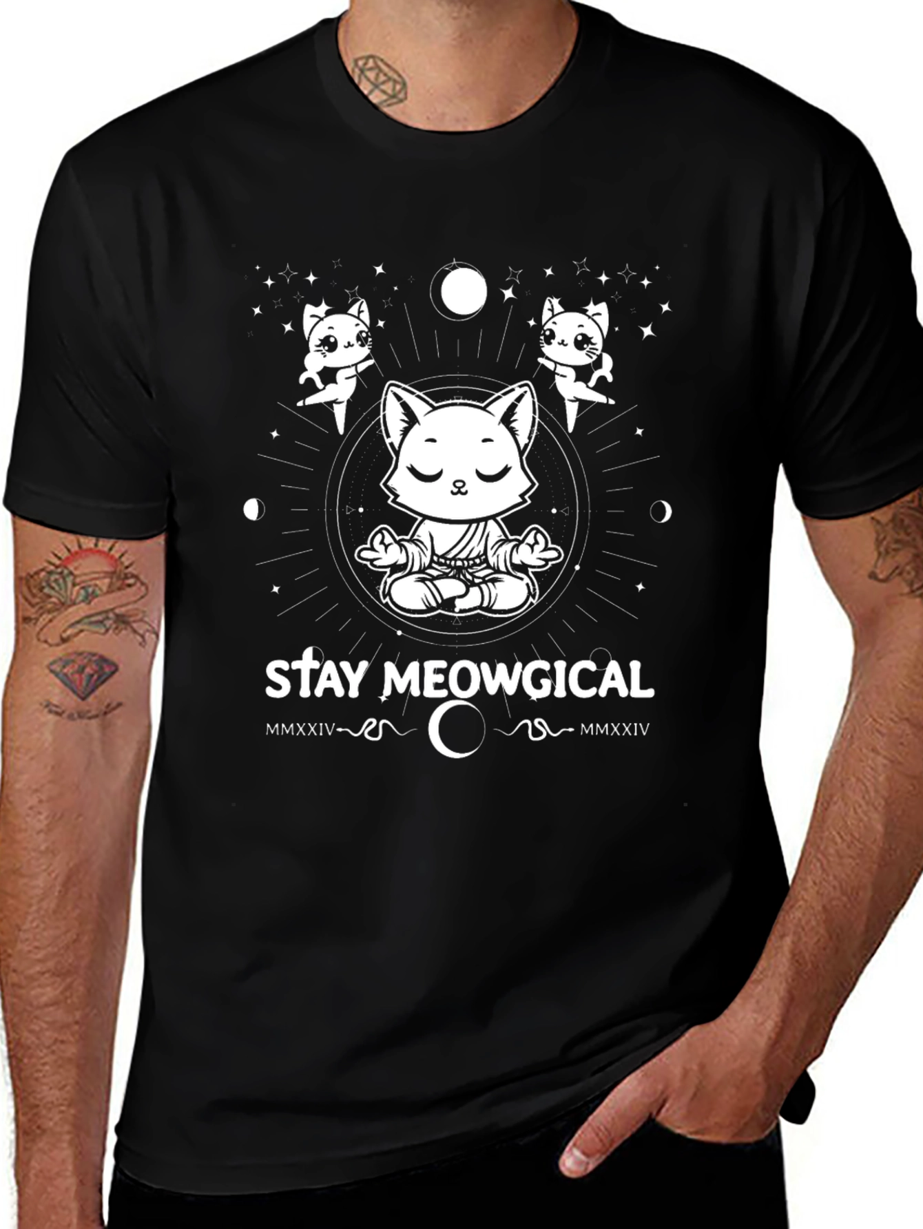 Stay Meowgical Cat T-Shirt