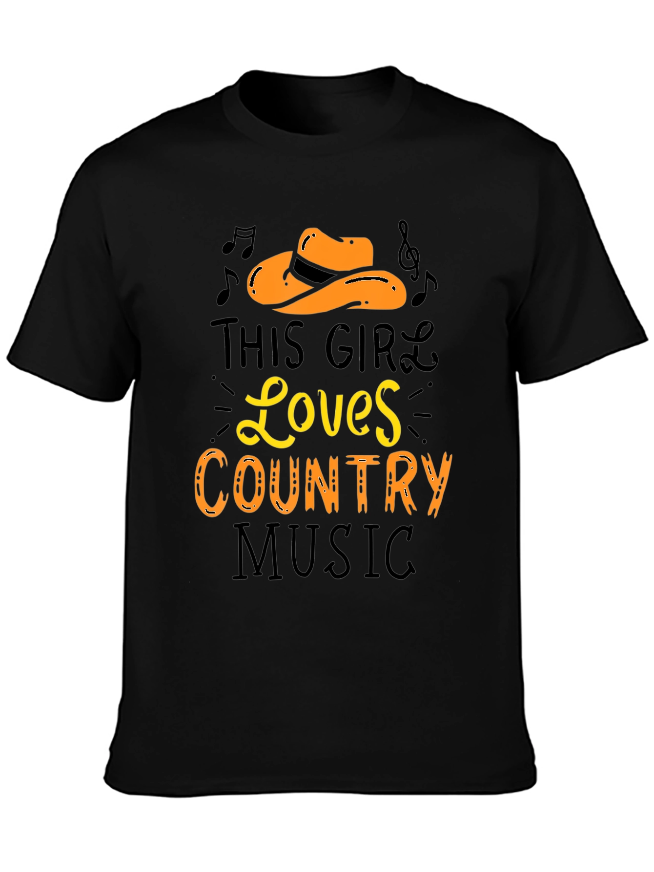 Country Music Lover Graphic T-Shirt