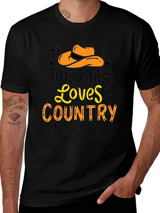 Country Music Lover Graphic T-Shirt