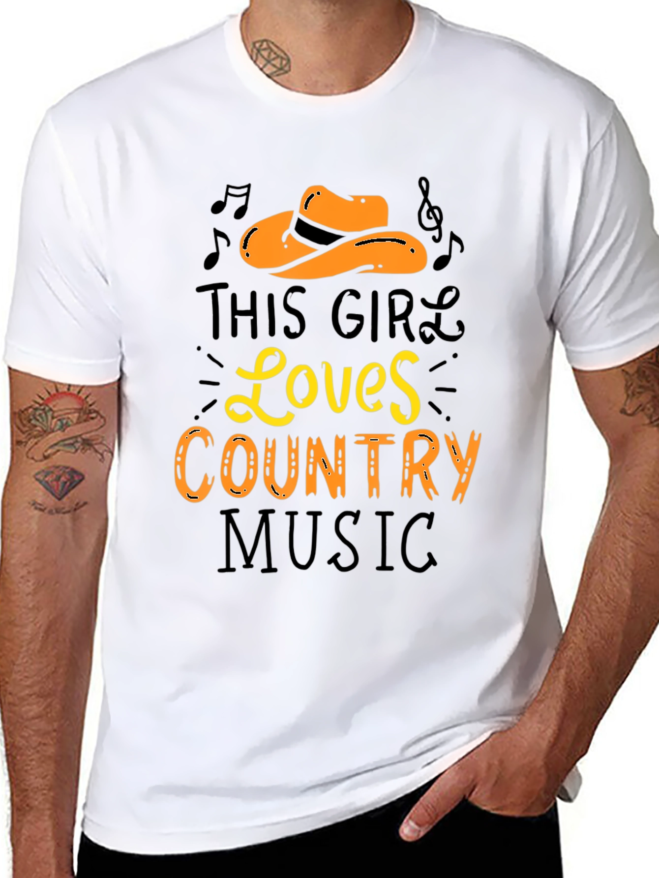 Country Music Lover Graphic T-Shirt