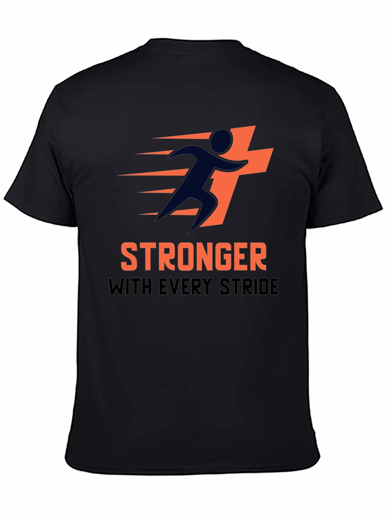 Stronger With Every Stride Graphic Tee