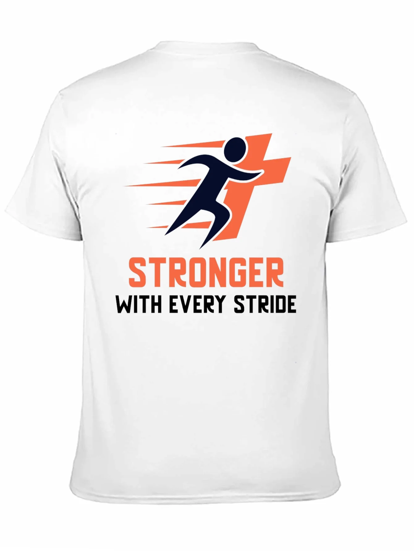Stronger With Every Stride Graphic Tee