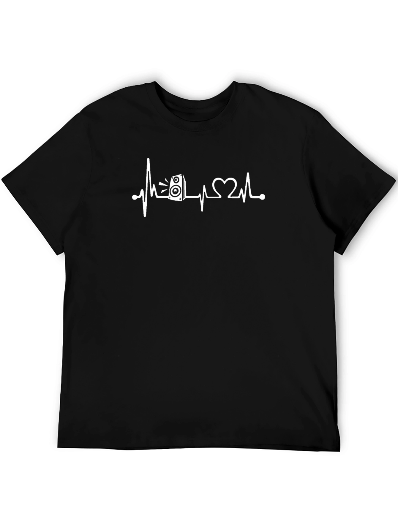 Speaker Heartbeat Graphic T-Shirt