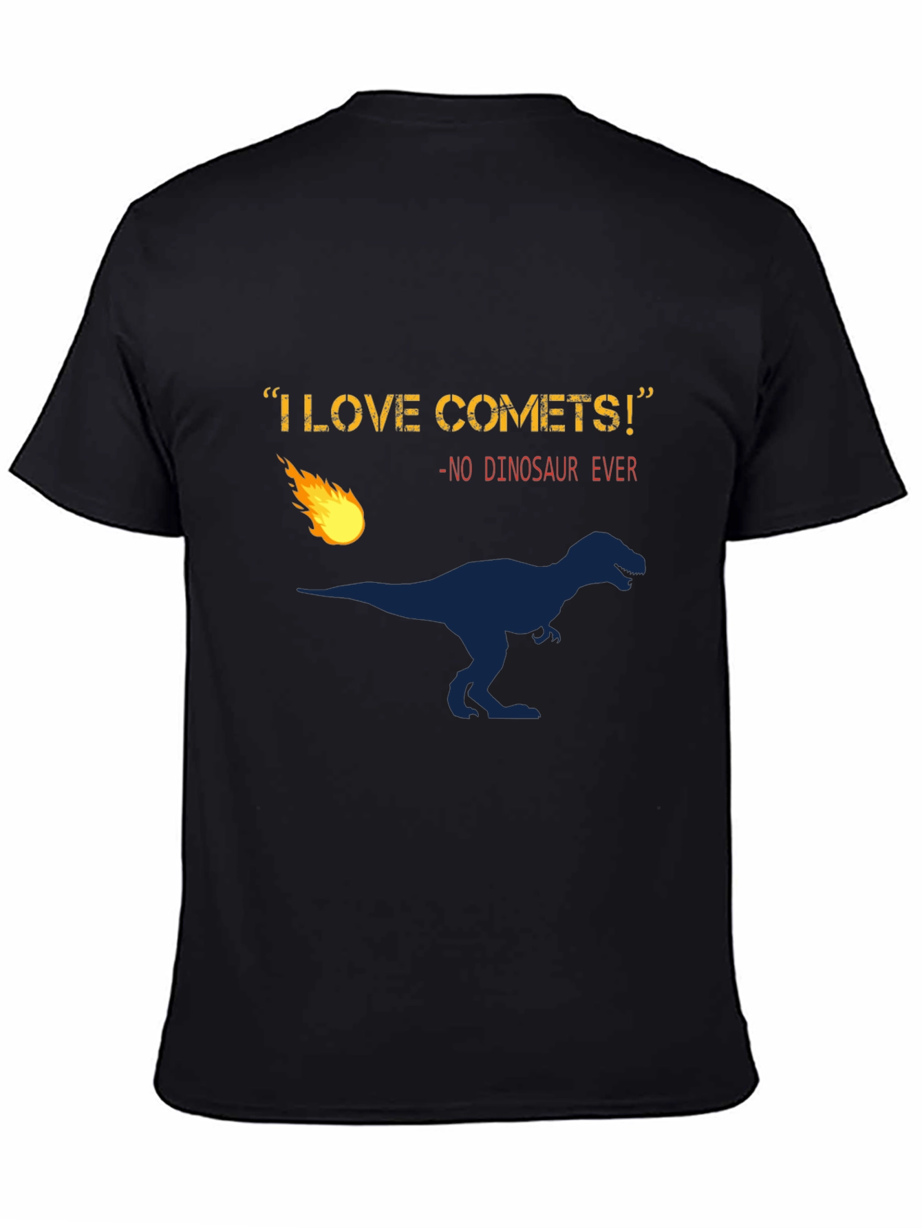 Funny Dinosaur Comet T-Shirt